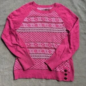 Women’s prAna purple knit sweater M